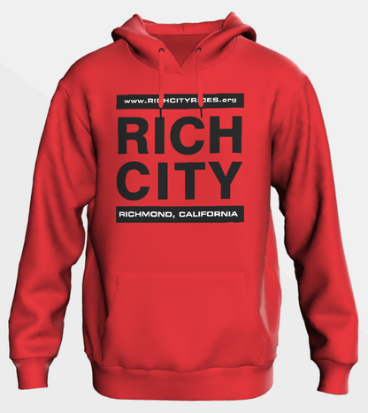 New 2023 Rich City Hoodie w/ BLACK Graphic "DARK SHADOW"