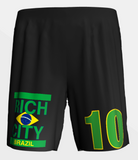 New 2023 RichCity Rides Bike/Skate Cooperative -"Fútbol Shorts"- Sustainable Clothing Collection