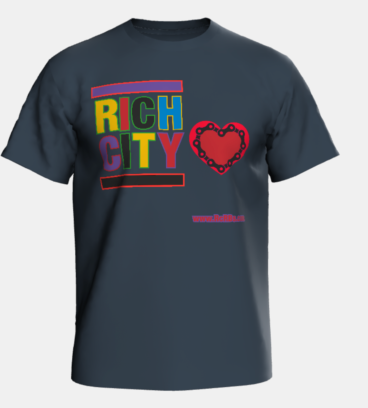 New 2023 RichCity Rides Bike/Skate Cooperative -"The Love is Real"- Sustainable Clothing Collection