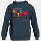 New 2023 Rich City Hoodie w/ "The Love is Real" Chain Heart Logo