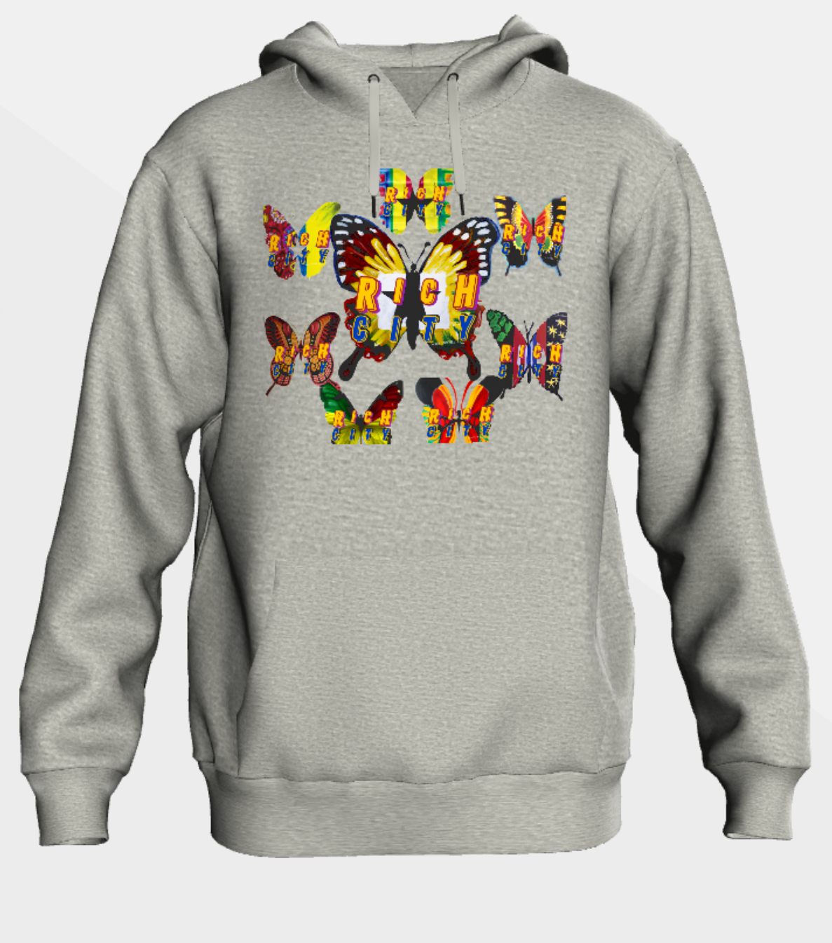 New 2023 Rich City Hoodie w/ "The Butterfly_Effect"